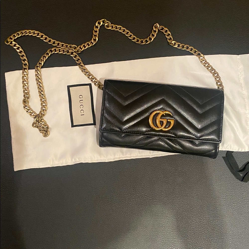 Gucci Gg Marmont Continental Wallet